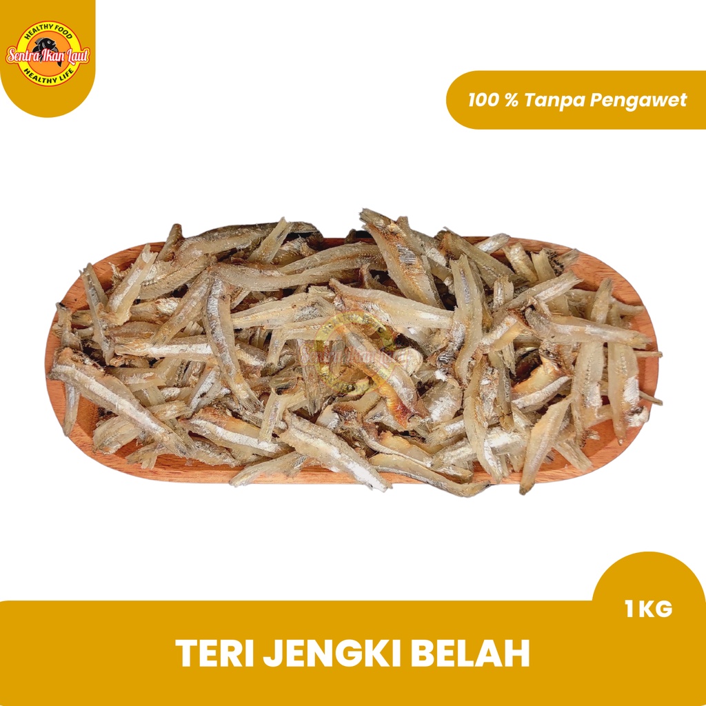 

Ikan Asin Teri Belah Ikan Jengki Belah 1 Kg