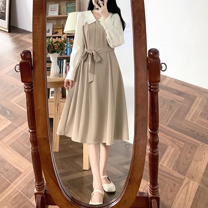 Murah Meriah COD dress korea/dress wanita/dress korean style/midi dress korea/long dress dress korea