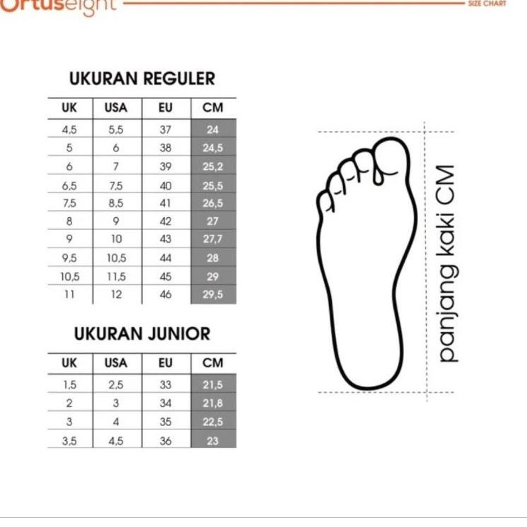 Murah Meriah Sepatu Sekolah - Sepatu Sneaker OrtusEight Phyton - Sepatu Sneaker Ortuseight Harvard