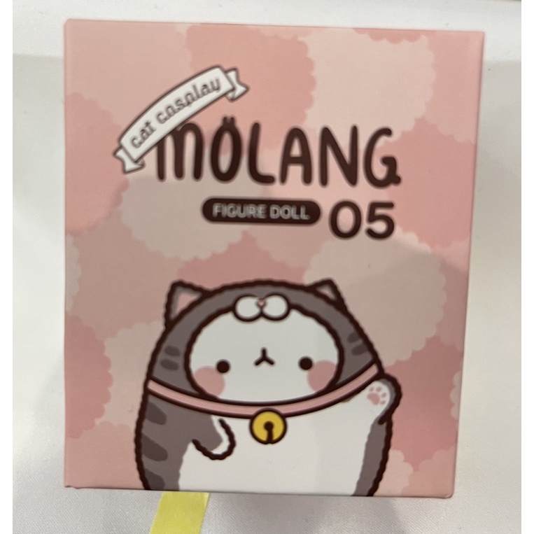 Mini Figure Anime Doll Blind Box Molang Cat Series