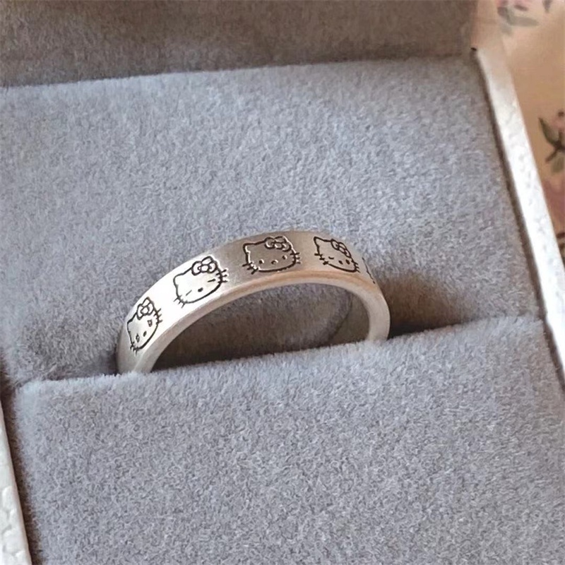 Cincin Model Terbuka adjustable Desain Kartun protagonist