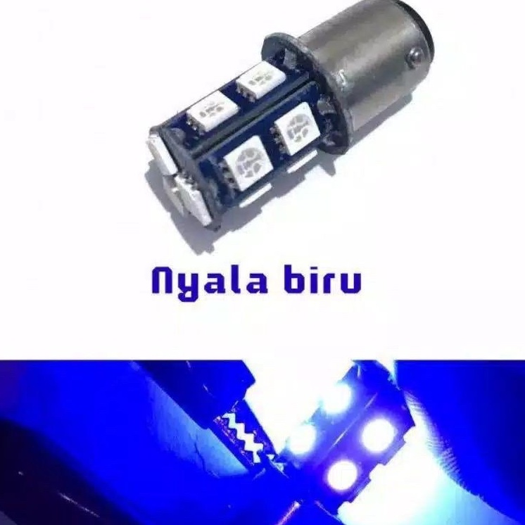 lampu Bohlam Stop JAGUNG LED bohlam lampu belakang led jagung 13 mata lampu stop motor universal