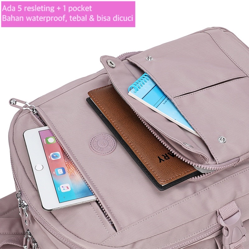 New Arrival Haruica Bag 80141 - tas ransel wanita - tas sekolah - tas laptop - ransel cewek-3