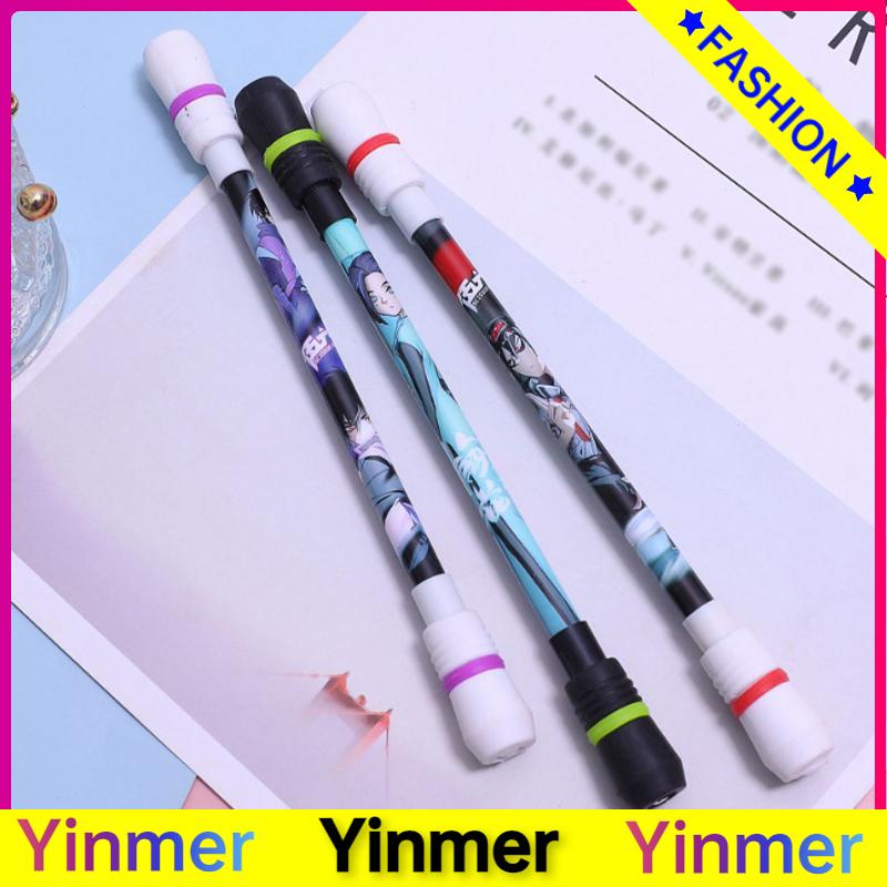 

COD✨ Spinning Pen Murah LED Rotating Gaming Pen Oily Luminous Pen Balance Pen Fleksibel Untuk Pemula Berputar-Yinmer