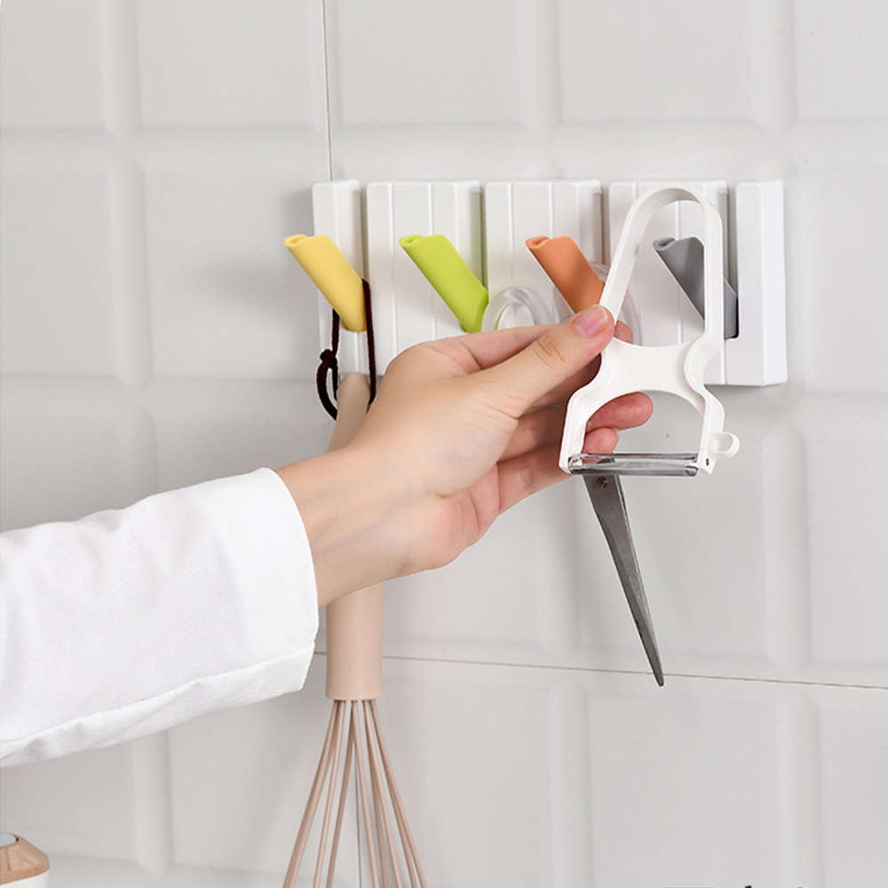 Kait Gantung Dinding Multifungsi Tahan Air Untuk Kamar Mandi / Dapur