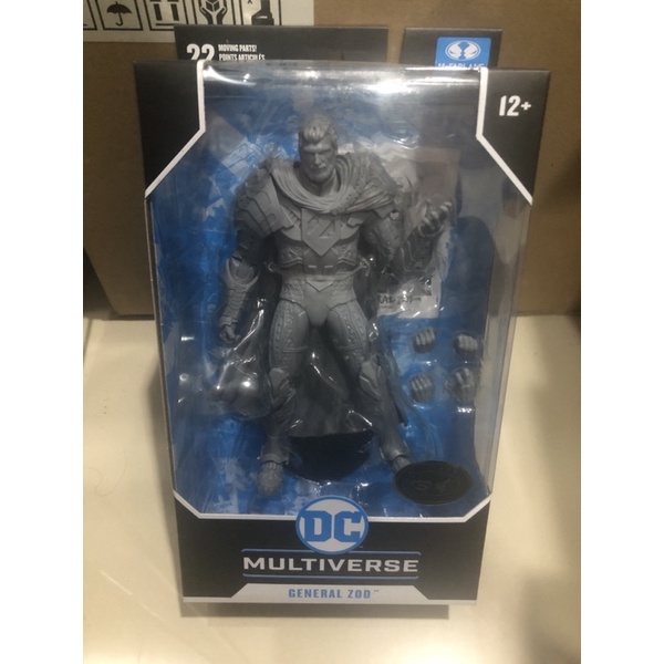 general zod mcfarlane platinum edition dc rebirth