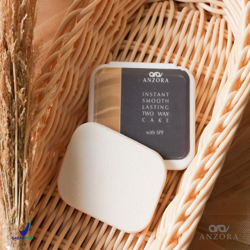 BEDAK PADAT ANZORA - TWO WAY CAKE ANZORA - ANZORA SKINCARE