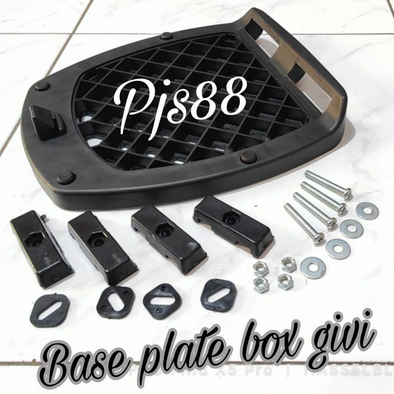 Base plate Givi e45 e43 e35 e30 e26 e20 19 / Tatakan box Givi e20 e19 e43 e45 e35 e30 e26 dll