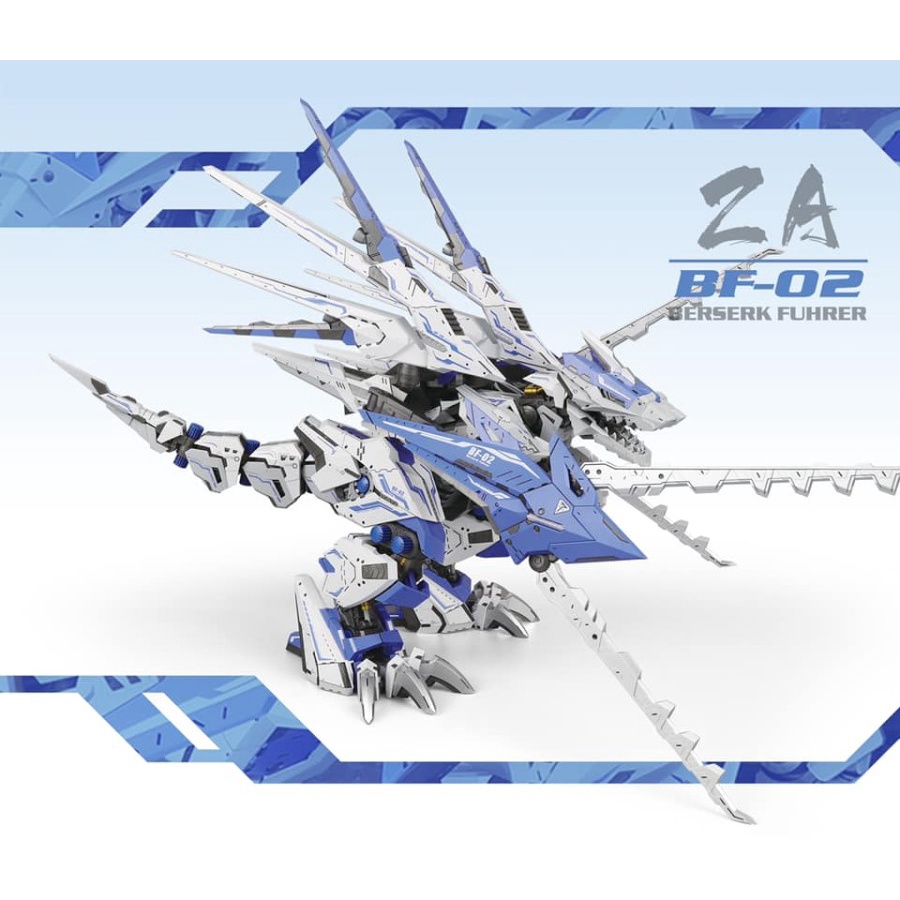 ZA SUPERNOVA 06 BF-02 1/72 Zoids Sturm Tyrann G3 (Blue Color Ver.)