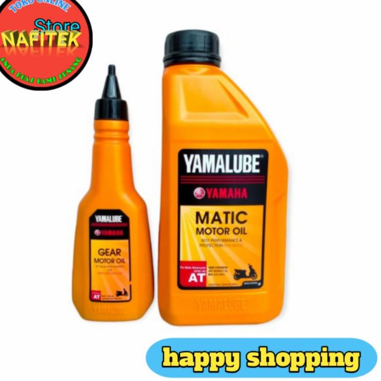 Produk Hemat Paket oli motor Yamalube matic 800ml dan Yamalube oli gear matic 100ml