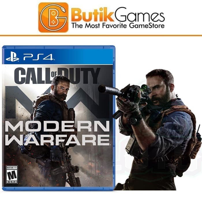Call Of Duty Modern Warfare Ps4 Cod Modern Warfare Ps4 Cd / Dvd / Kaset / Game / Games