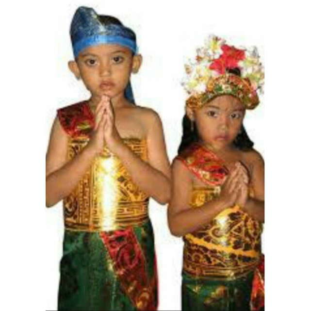 [ BAJU ADAT ] BAJU BALI LEGONG ANAK // PAKAIAN ADAT ANAK (CEWE/COWO)