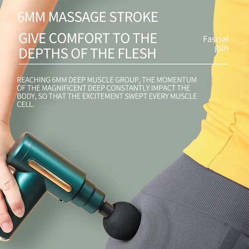 【COD】Jovitech Pijat Elektrik Fascia Gun Deep Tissue Muscle Massager Gun