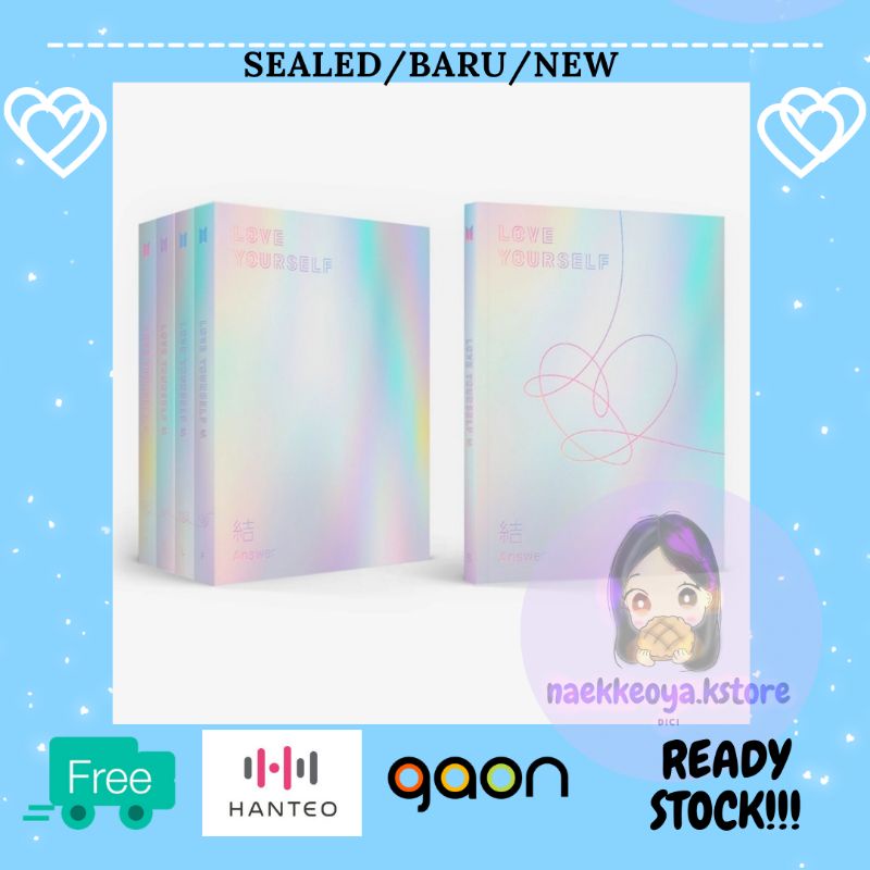 BTS - SEALED ALBUM LOVE YOURSELF ANSWER (S,E,L,F)