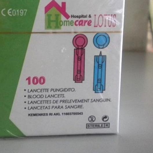 Strip Cek Tes Gula Darah Kolesterol Asam Urat Jarum Lancet Easy Touch Alat Check Test Darah