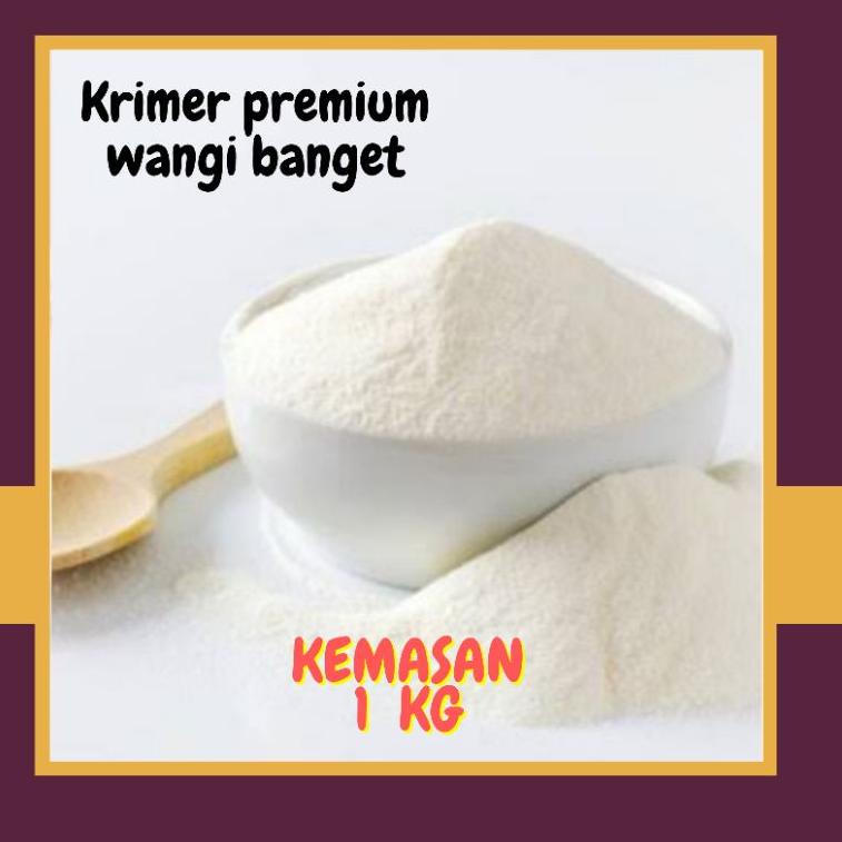

11.11 Fasion sale KRIMER BUBUK 1 KG / POWDER CREAMER PREMIUM 1kg / BUBUK KRIMER 1kg /creamer /kremer /nondairycreamer/bubuk creamer / bubuk kremer /kremer bubuk 