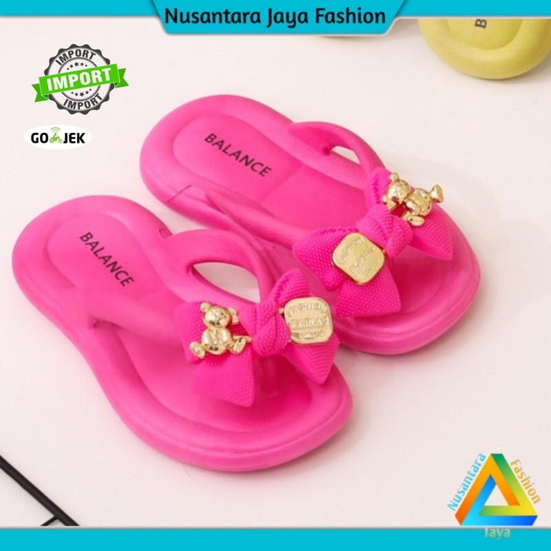 30-35 Sandal Anak Perempuan Jepit Pita Balance 8001 9001