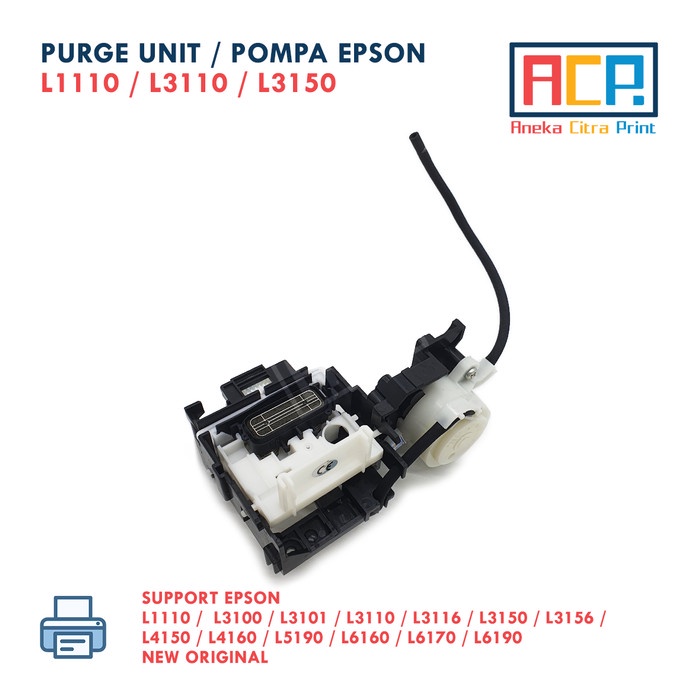 Sparepart Purge Unit / Pompa Pump Absorber Printer Epson L1110 L3110 L3150 L4150
