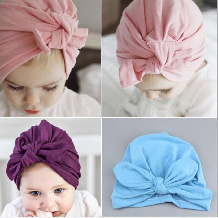 BSH.18Oc22ᴰ ‑ Turban Bayi Import Topi Bayi Perempan Cewe Murah Aksesoris Rambut Anak Bahan Bludru
