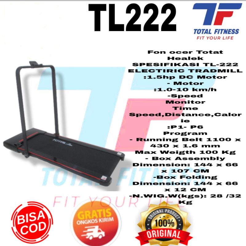 Treadmilld Elektrik TL222