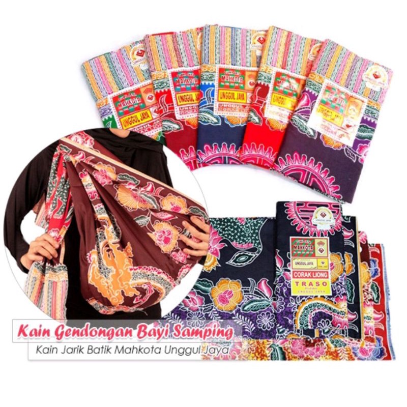 Gendongan Kain Batik Asli Solo /Jarik Batik Katun