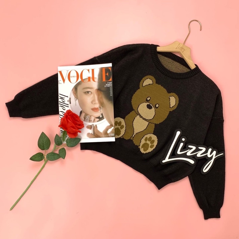 Lizzy - KNITWEAR SWEATER TEDDY BEAR PREMIUM