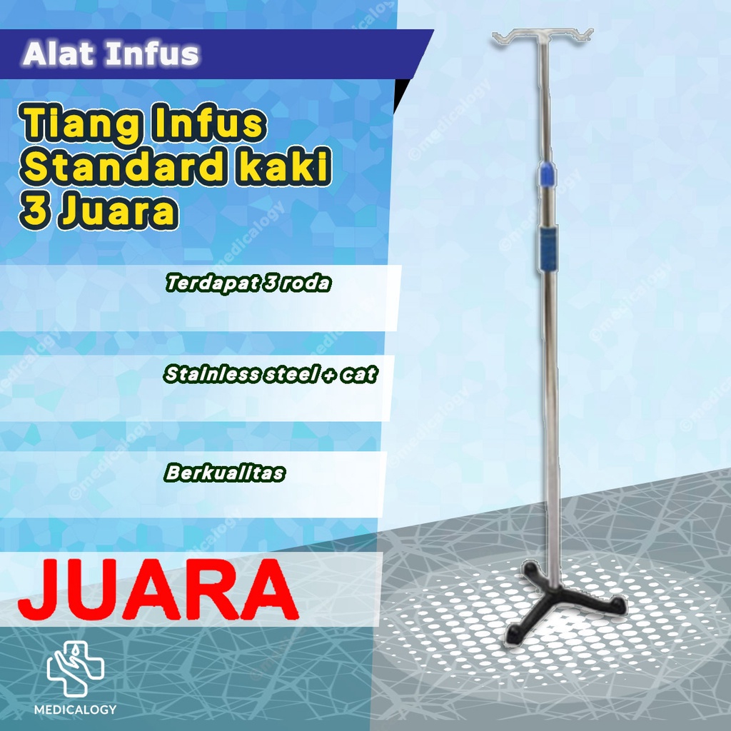 Jual Tiang Infus Standard Kaki Juara Shopee Indonesia