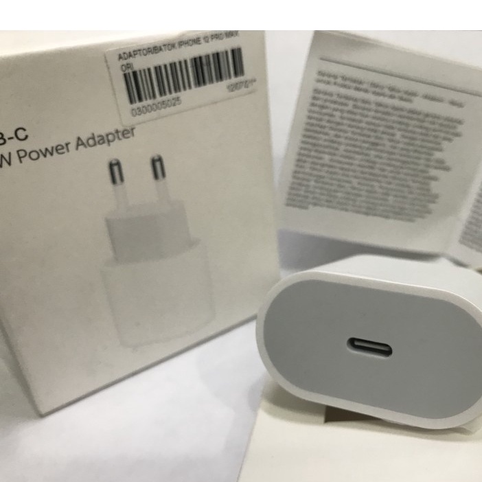 Adapter I-phone Fast Charging 20W Type C / Kepala Charger I-phone 20W / Adaptor Type C
