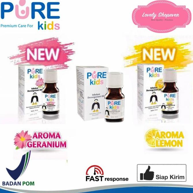 Jual Purekids Pure Kids Inhalant Decongestan Oil Olbas 10 10Ml Shopee Indonesia