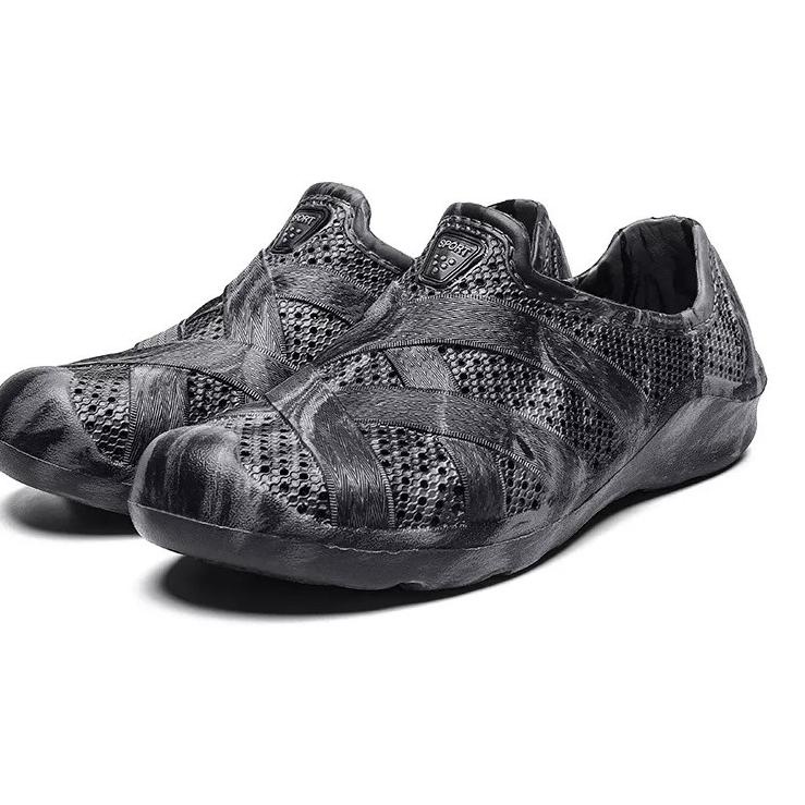 Chekout Toread Sepatu Slip ON Pria Sepatu Casual Santai Sepatu Karet Pria Anti Air Sepatu Slop Murah