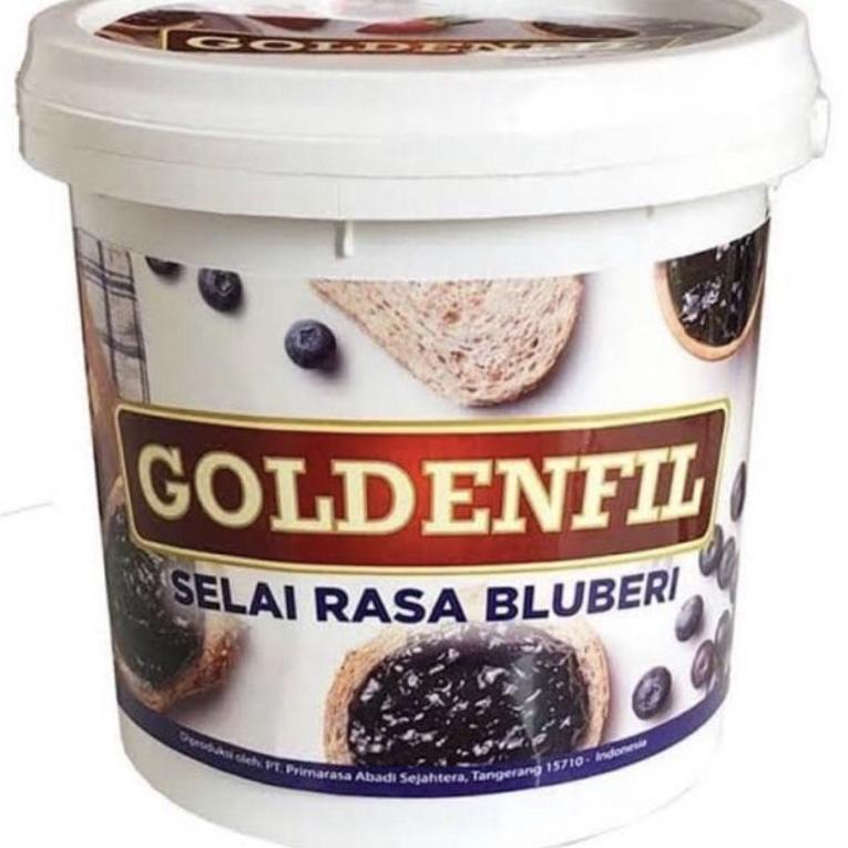 

Model Terkini Goldenfil Selai Isian 1 Kg Berbagai Variasi / Choco Crunchy / Tiramisu Crunchy / Blueberry / 06