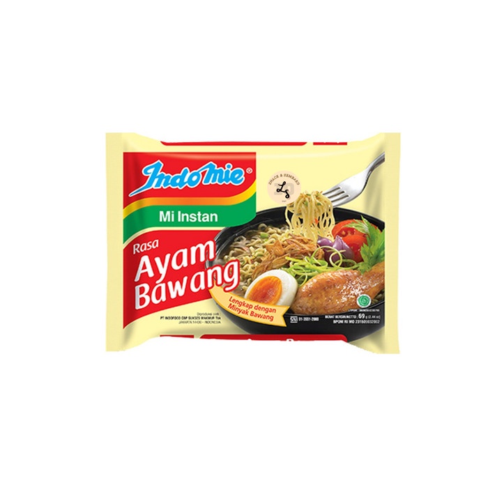 

NEW Indomie Goreng/Kuah Rasa Kari/Ayam Bawang/Soto - Ayam Bawang