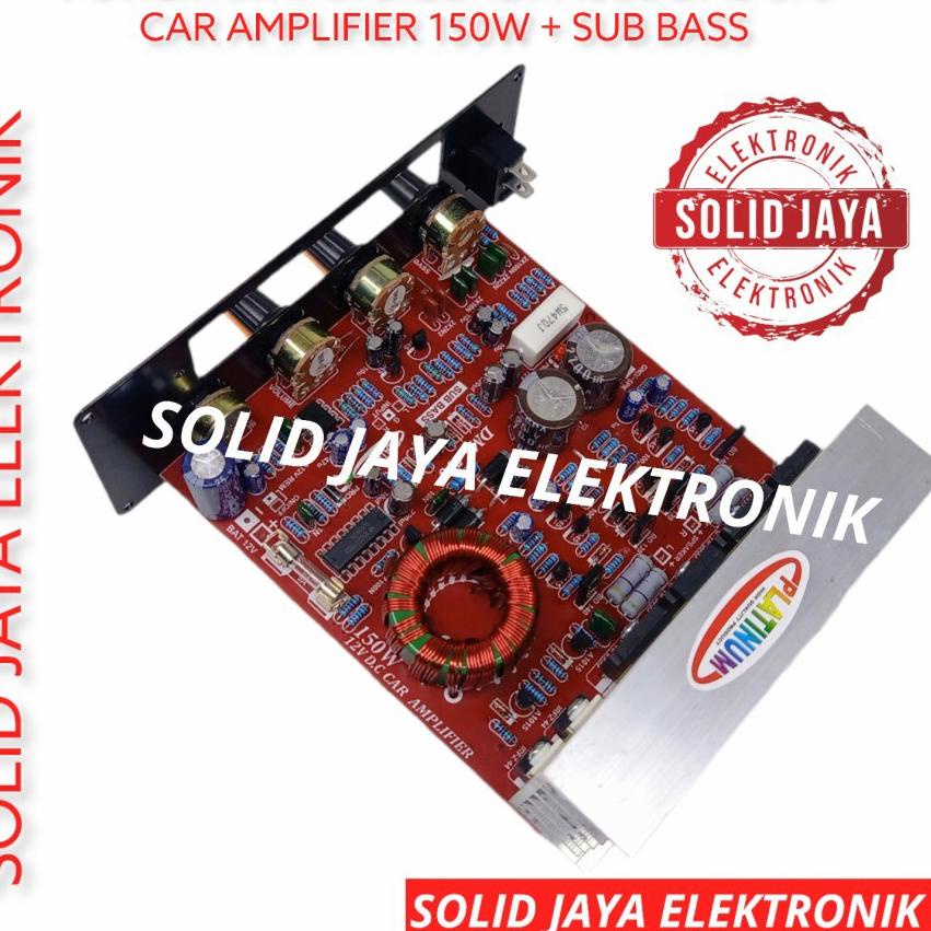 [KODE Q8] KIT POWER SPEAKER AKTIF 12V AKI ACCU CAR AMPLIFIER MOBIL 12 VOLT V POWER AMPLI POWER ACTIV