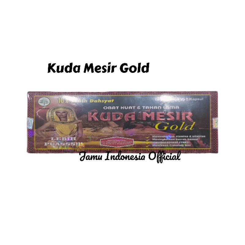 Kapsul Kuda Mesir Platinum Original