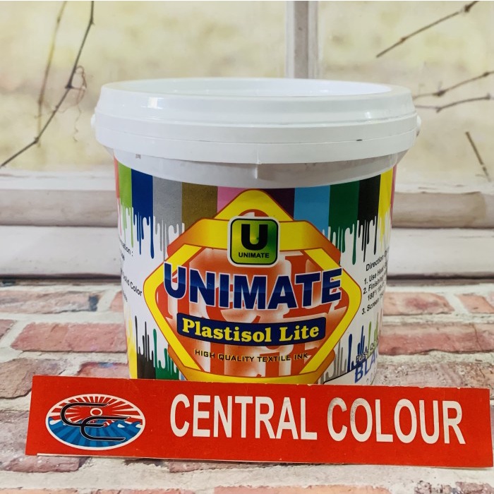 

Aman Cat Plastisol Unimate Lite R White / Putih - 1Kg Hemat