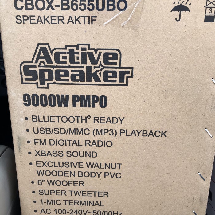 Sharp Speaker Aktif Cbox-B655Ubo / Cbox-655Ubo Murah Promo