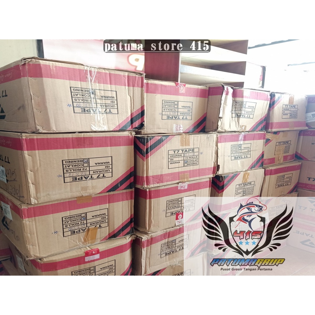 

Lakban 1 Karton Selotip Bening T7 24mmx72yard 1 Inch