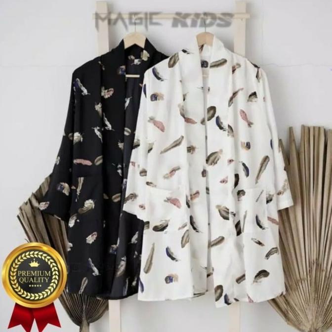 (COD) LEIKA POCKET LONG CARDI MOTIF BULU CARDIGAN OUTER WANITA PREMIUM MURAH TERBATAS Kode 934