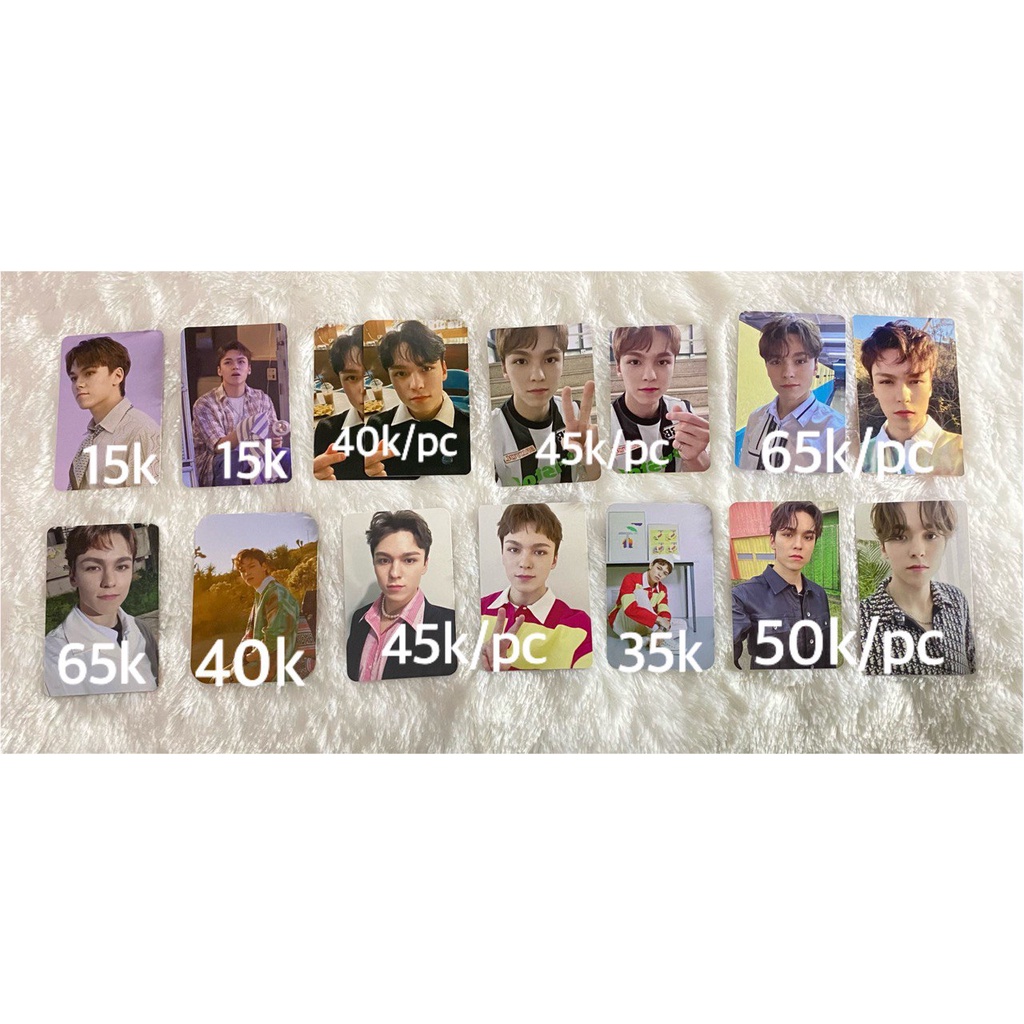 Pc / Photocard / Photo Csrd All About Vernon SEVENTEEN Benefit Henggarae Your Choice Semicolon Inter