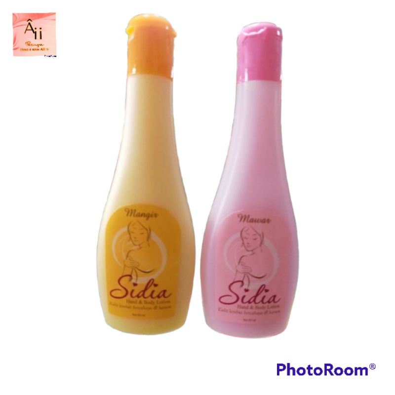 1pcs handbody jadul merk sidia netto 85ml mangir n mawar