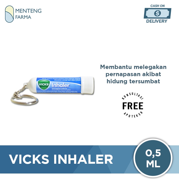 Vicks Inhaler - Melegakan Hidung Tersumbat