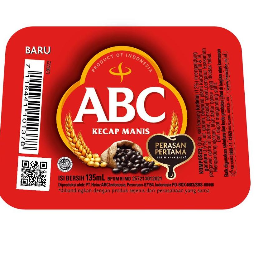 

ㅰX ABC Kecap Manis 135 ml - Multi Pack 3 pcs SIAP KIRIM 93 ◉