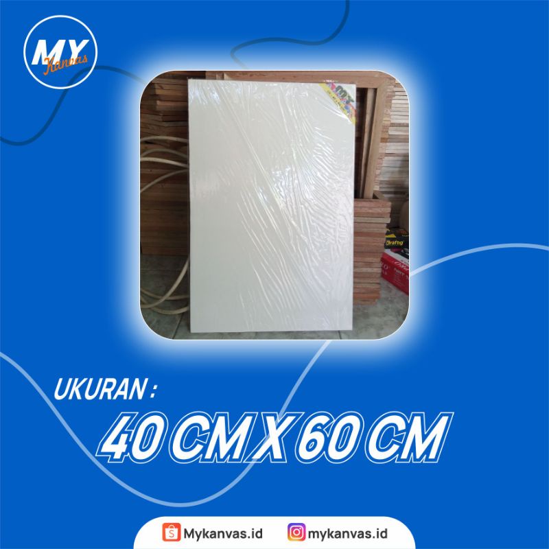 

MY Kanvas - KANVAS LUKIS Berbagai Ukuran 15x15, 15x25, 20x45, 25x25, 30x50, 35x45, 40x60