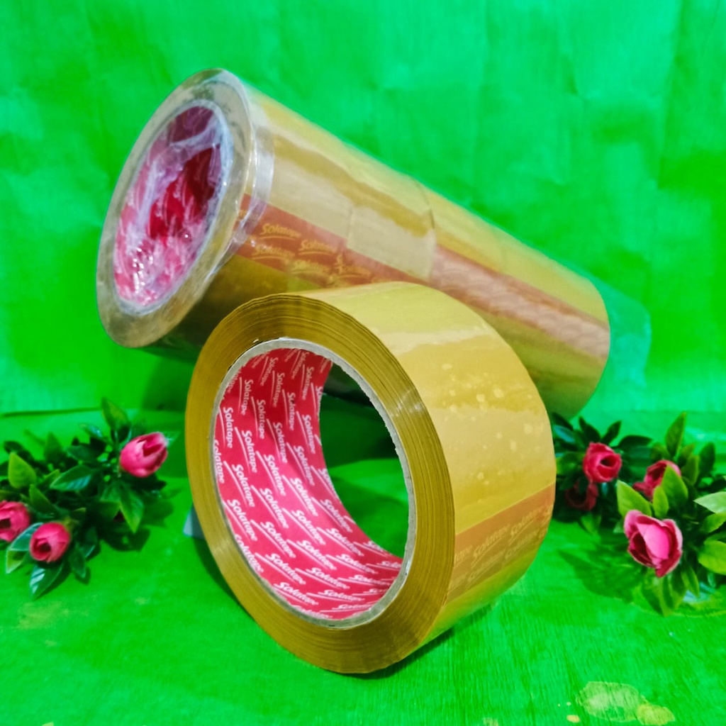 

Solatape / Lakban Coklat 1 Slop Isi 6