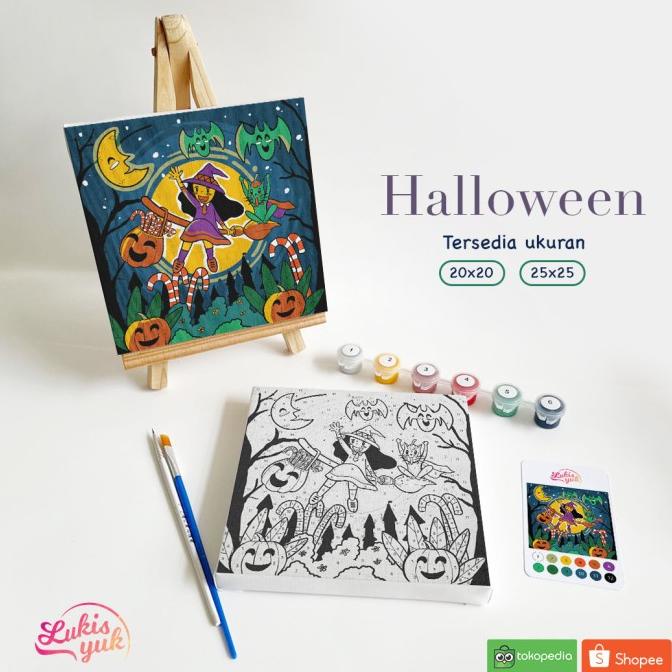 

[Limited Edition] Halloween - Painting Kit - by LukisYuk