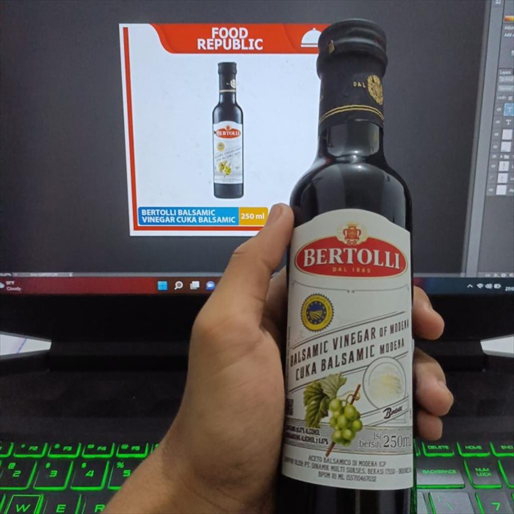 Bertolli Balsamic Vinegar Of Modena 250 ml Cuka Makan Balsamic