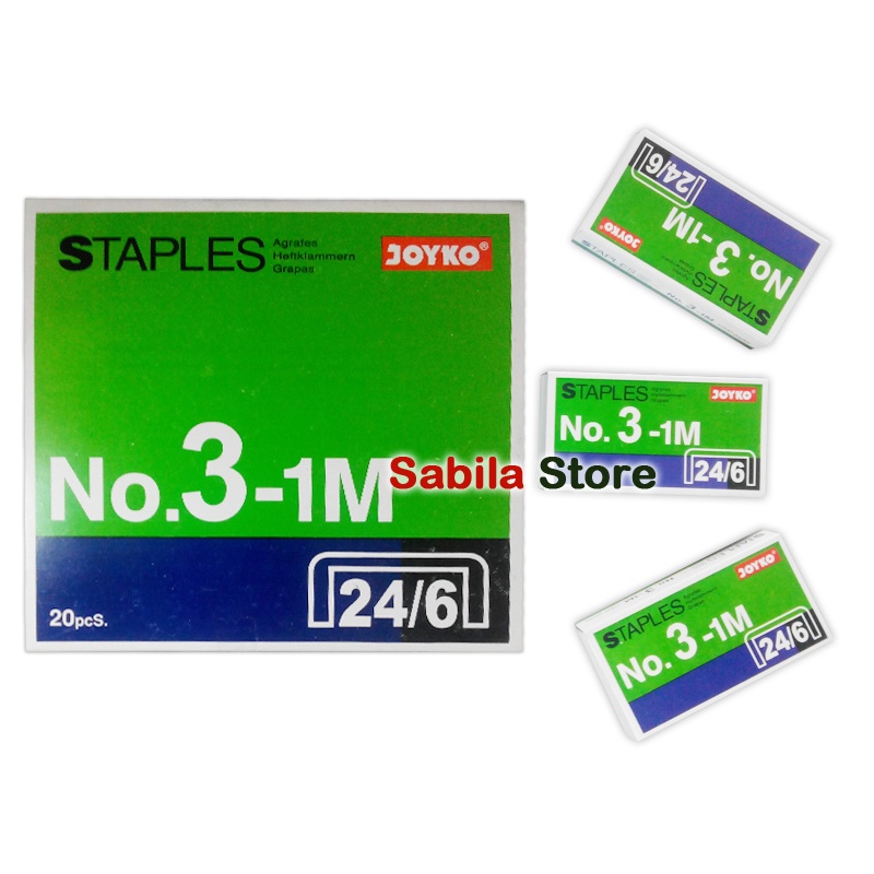 

Isi Stapler Joyko No.3