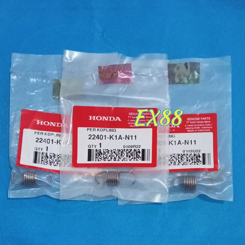 3PCS PER KAMPAS KOPLING GANDA / PER SENTRI BEAT KARBU FI ESP  / SCOOPY / SPACY KARBU / GENIO ORIGINA