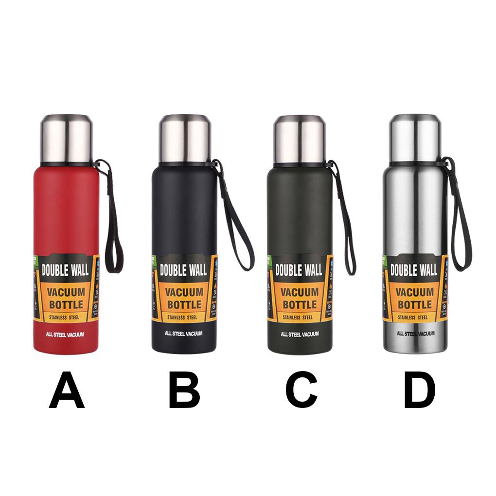 Botol Air Termos Kapasitas Besar Untuk Teh Portable Thermal Mug Stainless