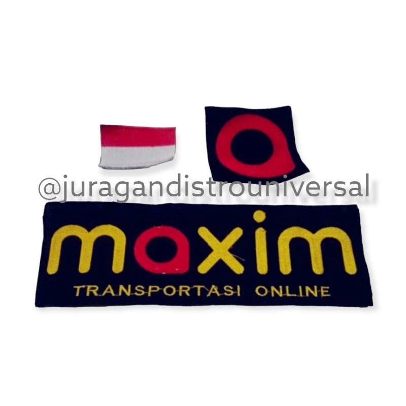 emblem maxim bordir murah